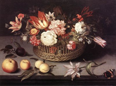 Blumenkorb von Johannes Bosschaert